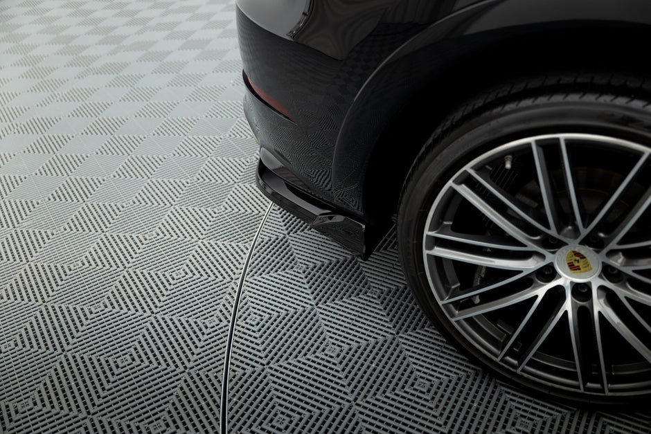 Bakre Sidosplitters för Porsche Cayenne Sport Design SUV / Coupe Mk3