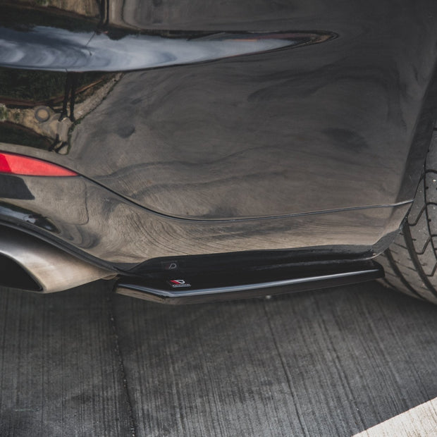 Bakre Sidosplitters för Porsche Panamera Turbo 970 Facelift