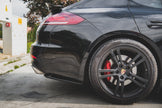 Bakre Sidosplitters för Porsche Panamera Turbo 970 Facelift