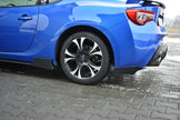 Racing Bakre Sidosplitters för Subaru BRZ Mk1 / Mk1 Facelift
