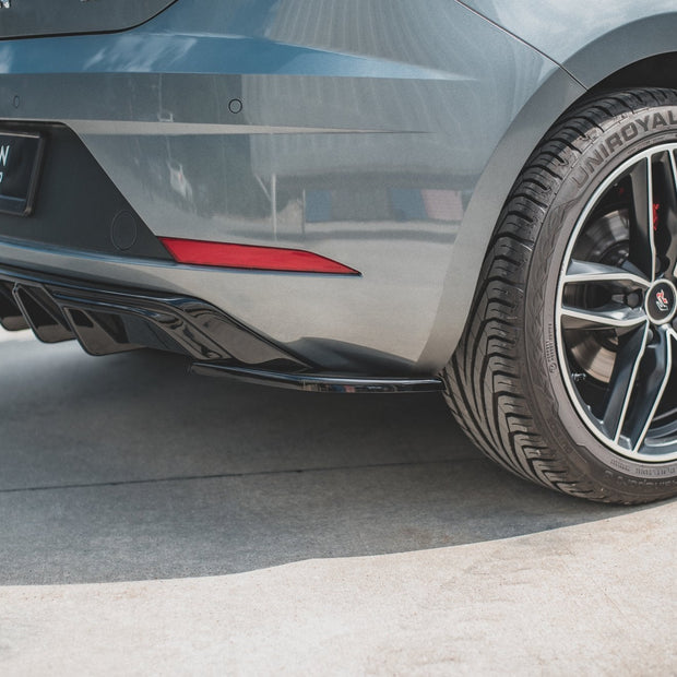 Bakre Sidosplitters för Seat Leon Mk3 FR Facelift