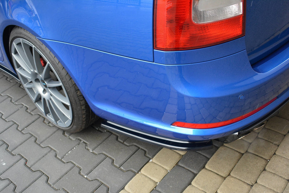 Bakre Sidosplitters för Skoda Octavia RS Sedan / Combi Mk2 / Mk2 Facelift