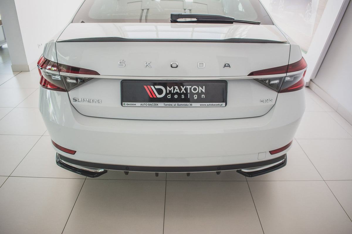 Bakre Sidosplitters för Skoda Superb Liftback / Combi Mk3 Facelift