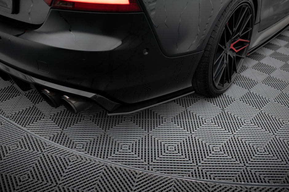 Street Pro Bakre Sidosplitters för Audi A7 S-Line C7