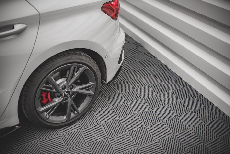 Maxton Design Street Pro bakre sidosplitters Audi S3 Sportback 8Y – bild 3