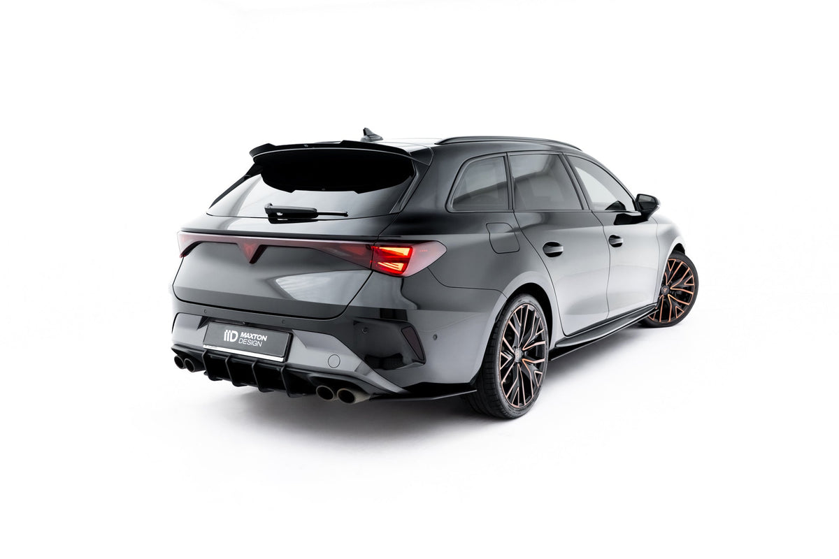 Street Pro Bakre Sidosplitters för Cupra Leon ST Mk1 Facelift