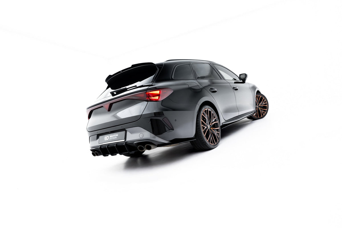 Street Pro Bakre Sidosplitters för Cupra Leon ST Mk1 Facelift