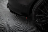 Street Pro Bakre Sidosplitters + Flaps för Audi A7 S-Line C7