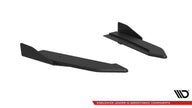 Street Pro Bakre Sidosplitters + Flaps för Audi A7 S-Line C7