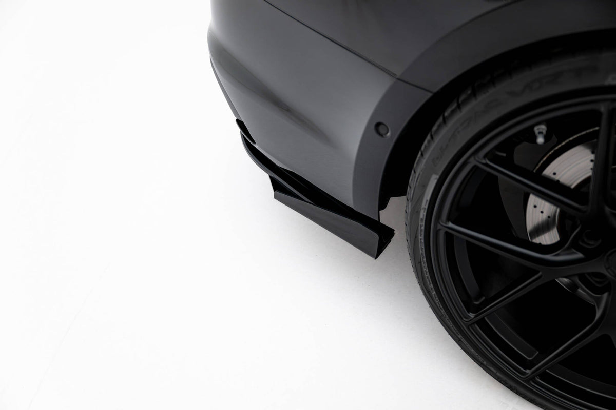 Street Pro Bakre Sidosplitters + Flaps för Audi RS5 Coupe / Sportback F5