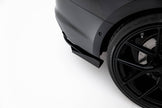 Street Pro Bakre Sidosplitters + Flaps för Audi RS5 Coupe / Sportback F5