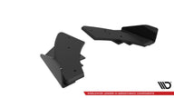Street Pro Bakre Sidosplitters + Flaps för Audi S3 Sportback 8Y Facelift