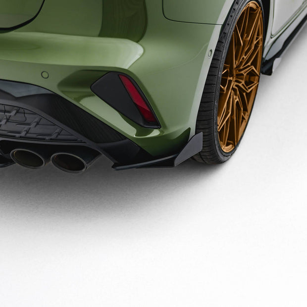 Street Pro Bakre Sidosplitters + Flaps för Audi S3 Sportback 8Y Facelift