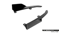 Street Pro Bakre Sidosplitters + Flaps för Audi S5 Sedan / Avant B10