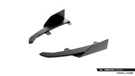 Street Pro Bakre Sidosplitters + Flaps för Audi S5 Sedan / Avant B10