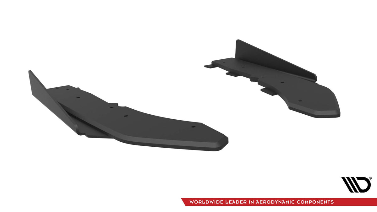 Street Pro Bakre Sidosplitters + Flaps för BMW M440i G22 / G23 / G22 Facelift / G23 Facelift