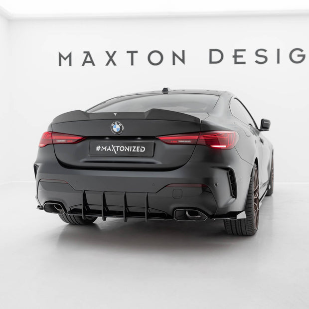 Street Pro Bakre Sidosplitters + Flaps för BMW M440i G22 / G23 / G22 Facelift / G23 Facelift