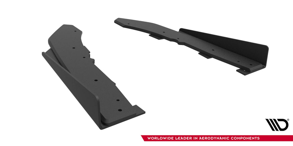 Street Pro Bakre Sidosplitters + Flaps för BMW M440i G22 / G23 / G22 Facelift / G23 Facelift