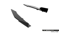 Street Pro Bakre Sidosplitters + Flaps för Cupra Leon ST Mk1 Facelift