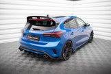Street Pro Bakre Sidosplitters + Flaps för Ford Focus ST Mk4