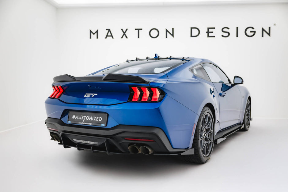 Maxton Design Street Pro bakre sidosplitters + flaps Ford Mustang GT Mk7 – bild 2