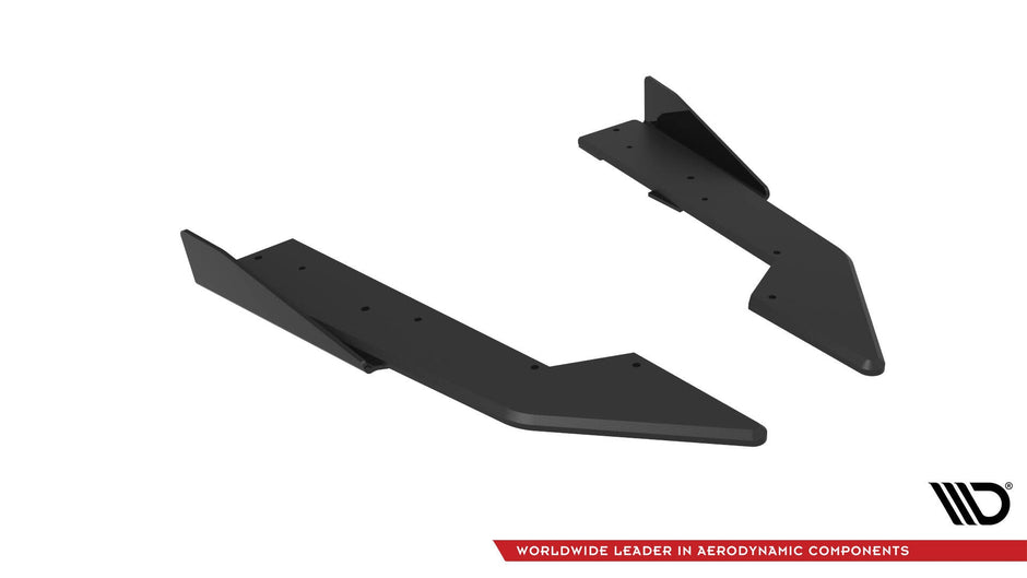 Maxton Design Street Pro bakre sidosplitters + flaps Ford Mustang GT Mk7 – bild 4