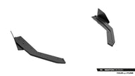 Street Pro Bakre Sidosplitters + Flaps för Lexus IS 500 Mk3 Facelift 2 (XE30)