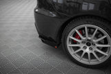 Street Pro Bakre Sidosplitters + Flaps för Mitsubishi Lancer EVO X
