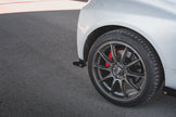 Street Pro Bakre Sidosplitters + Flaps för Toyota GR Yaris Mk4