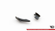 Street Pro Bakre Sidosplitters + Flaps för Volkswagen Golf GTI Clubsport Mk8 Facelift