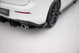 Street Pro Bakre Sidosplitters + Flaps för Volkswagen Golf GTI / GTE / R-Line Mk8