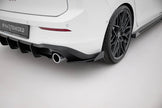 Street Pro Bakre Sidosplitters + Flaps för Volkswagen Golf GTI / GTE / R-Line Mk8