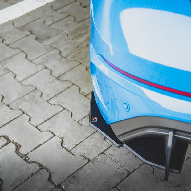 Street Pro Bakre Sidosplitters för Ford Focus RS Mk3