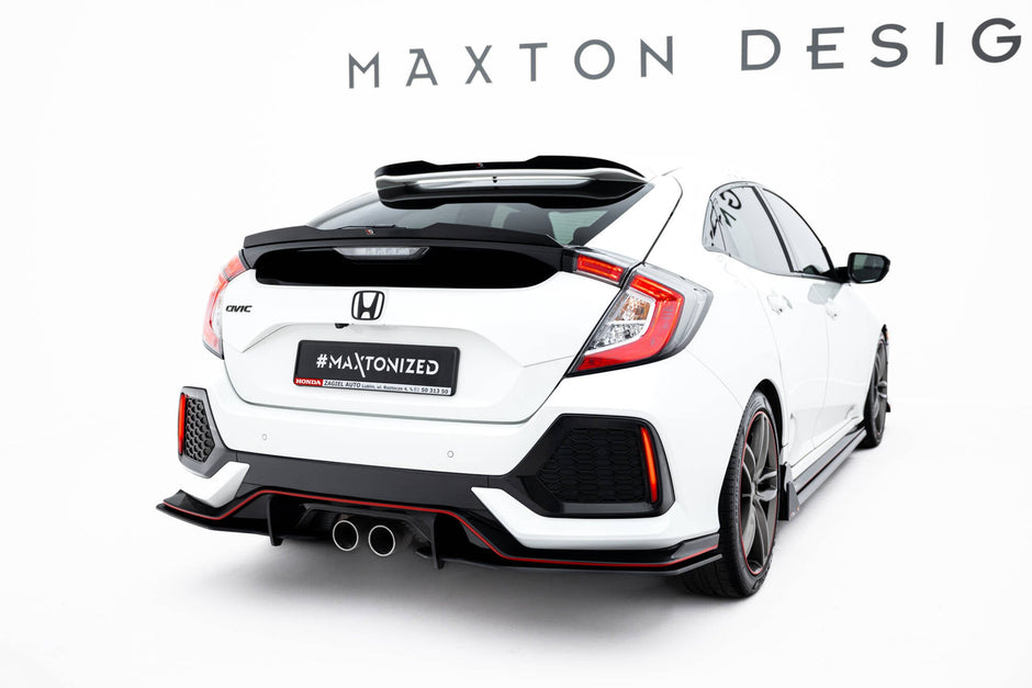 Street Pro Bakre Sidosplitters för Honda Civic Sport Mk 10