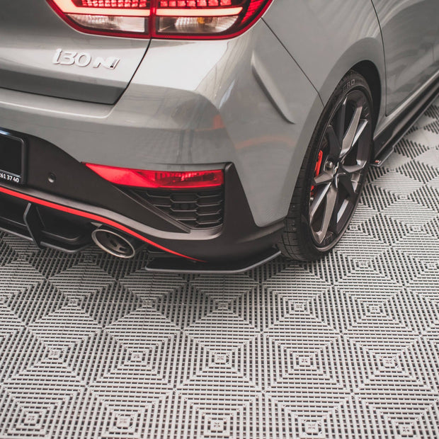 Street Pro Bakre Sidosplitters för Hyundai I30 N Hatchback Mk3 Facelift