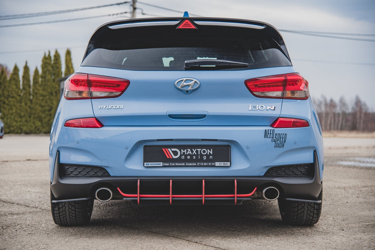 Street Pro Bakre Sidosplitters för Hyundai I30 N Mk3 Hatchback
