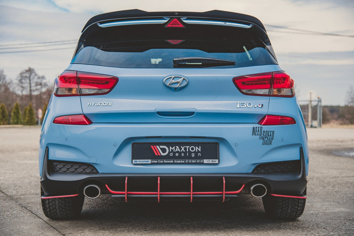 Street Pro Bakre Sidosplitters för Hyundai I30 N Mk3 Hatchback