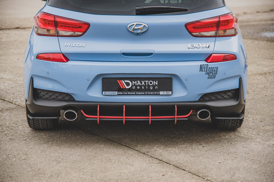 Street Pro Bakre Sidosplitters för Hyundai I30 N Mk3 Hatchback