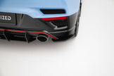 Street Pro Bakre Sidosplitters för Hyundai Veloster N Mk2