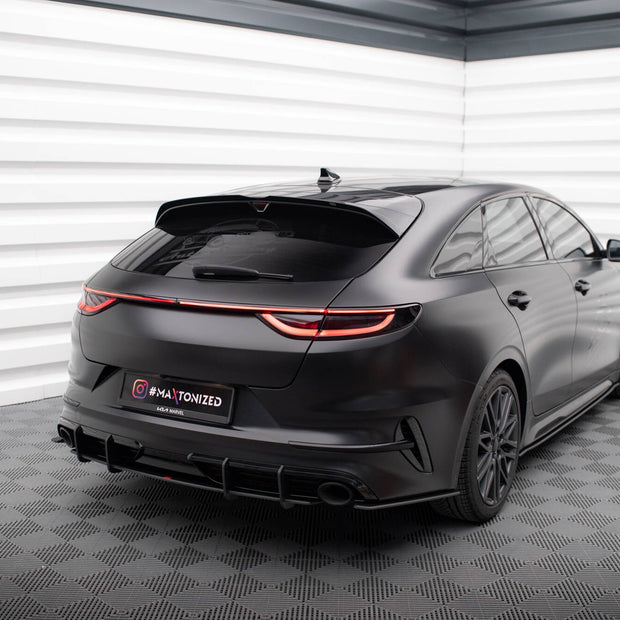 Street Pro Bakre Sidosplitters för Kia Proceed GT Mk1 Facelift
