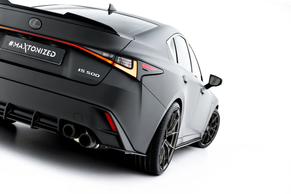 Street Pro Bakre Sidosplitters för Lexus IS 500 Mk3 Facelift 2 (XE30)