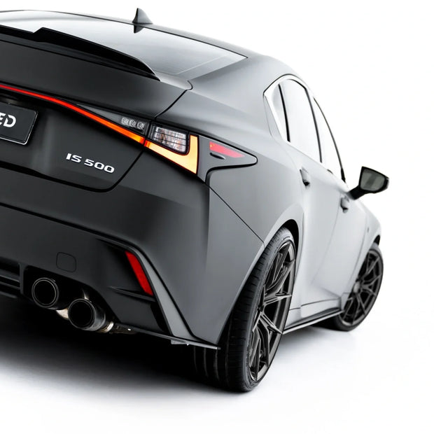 Street Pro Bakre Sidosplitters för Lexus IS 500 Mk3 Facelift 2 (XE30)