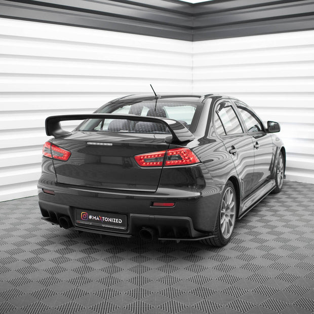 Street Pro Bakre Sidosplitters för Mitsubishi Lancer EVO X
