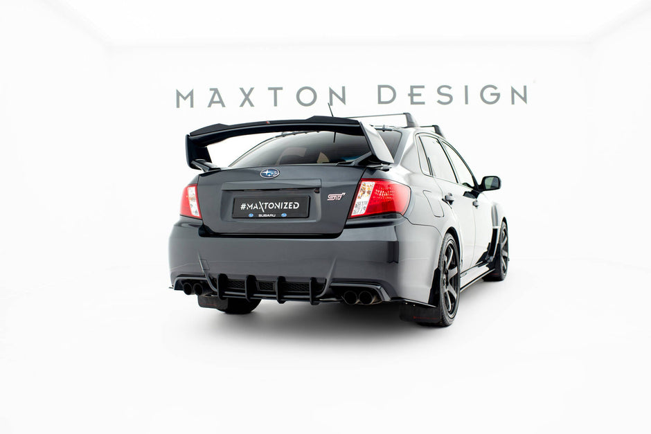 Street Pro Bakre Sidosplitters för Subaru Impreza WRX STI Mk3 Facelift
