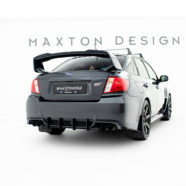 Street Pro Bakre Sidosplitters för Subaru Impreza WRX STI Mk3 Facelift