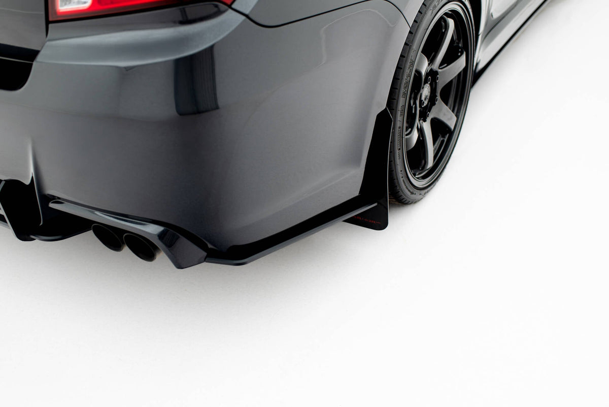 Street Pro Bakre Sidosplitters för Subaru Impreza WRX STI Mk3 Facelift