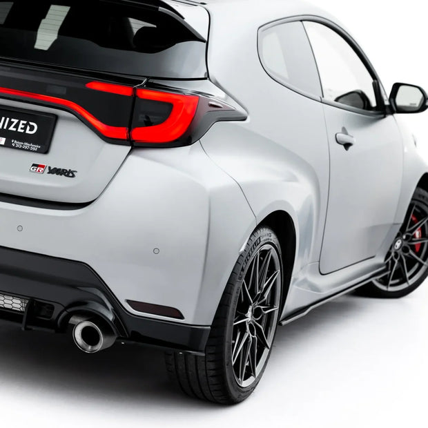 Street Pro Bakre Sidosplitters för Toyota GR Yaris Mk4 Facelift
