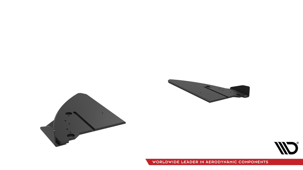 Street Pro Bakre Sidosplitters V.1 + Flaps för Subaru BRZ Mk2