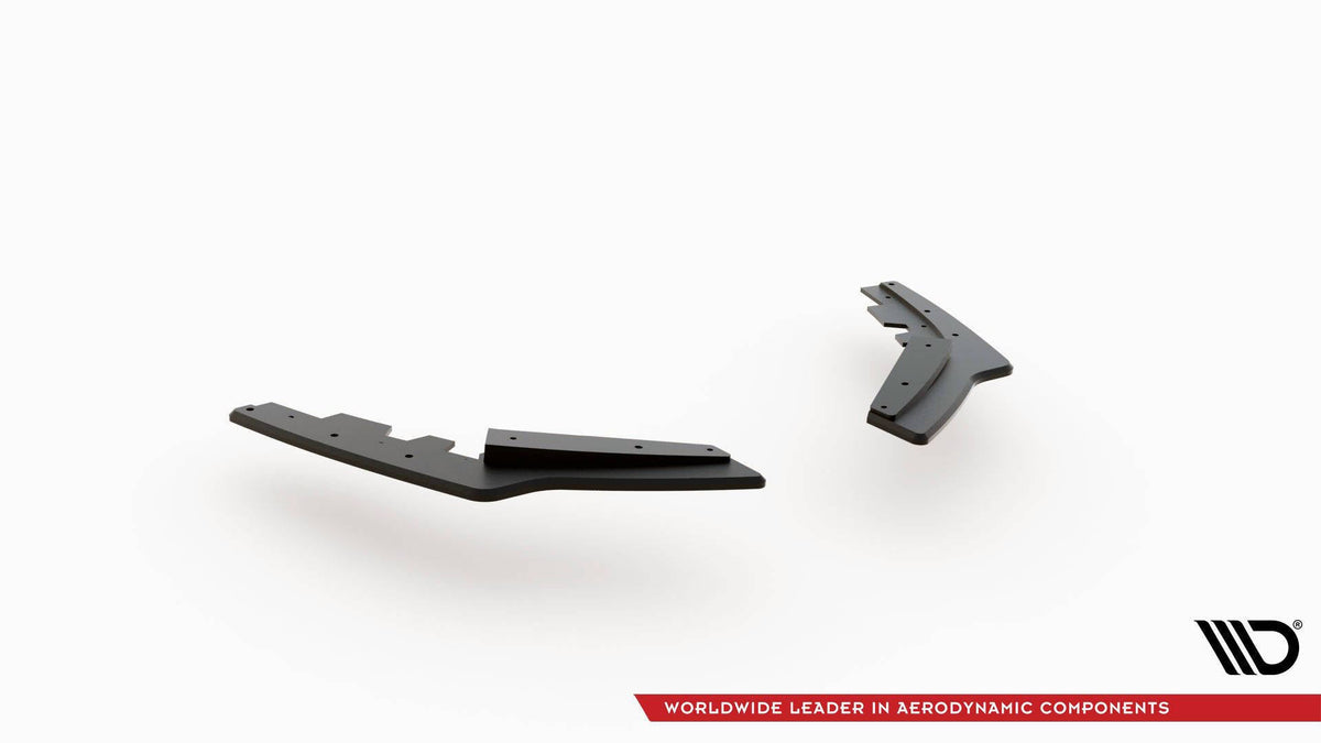 Street Pro Bakre Sidosplitters V.2 + Flaps för BMW 1 F20 M140i