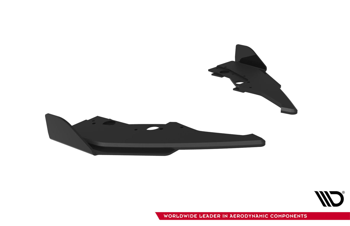 Street Pro Bakre Sidosplitters V.2 + Flaps för BMW M135i F70